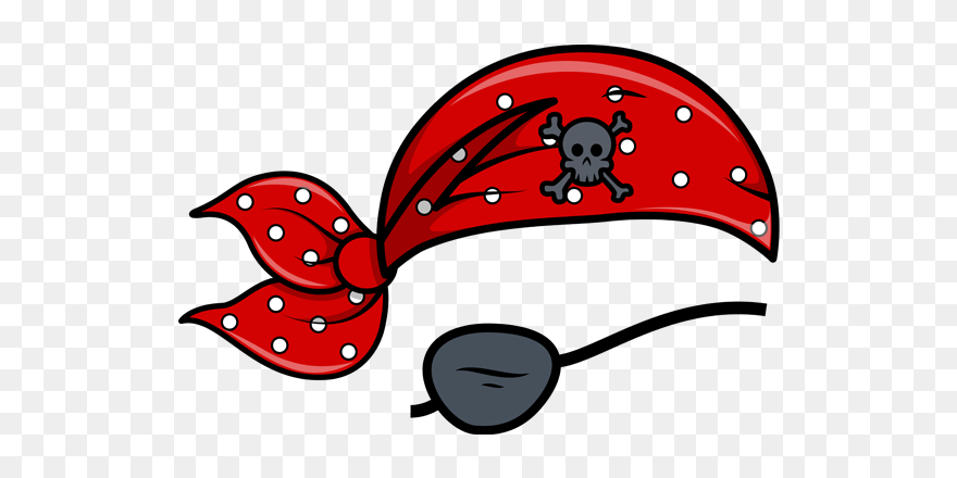 Drawing Scarf Cartoon - Pirata Png Clipart