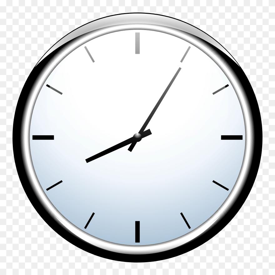 Cute Clock Clipart - Clock With Clear Background - Png Download