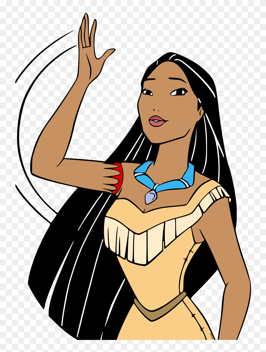 Drawing Disney Princess Pocahontas Clipart