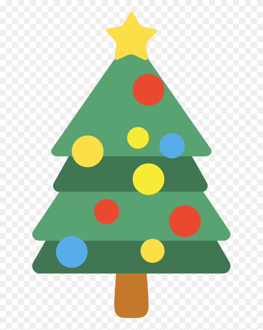 Nativity Tree - Christmas Tree Clipart