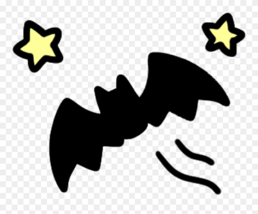 #halloween #bat #bats #spooky #sticker - Mettaton Clipart