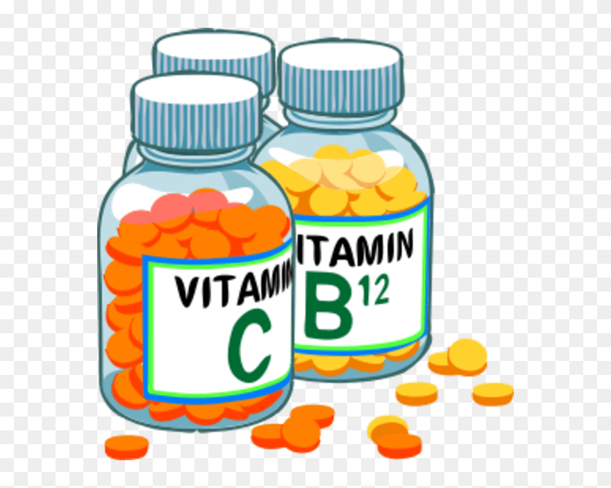Medicine Log And Journal - Vitamin Clipart - Png Download
