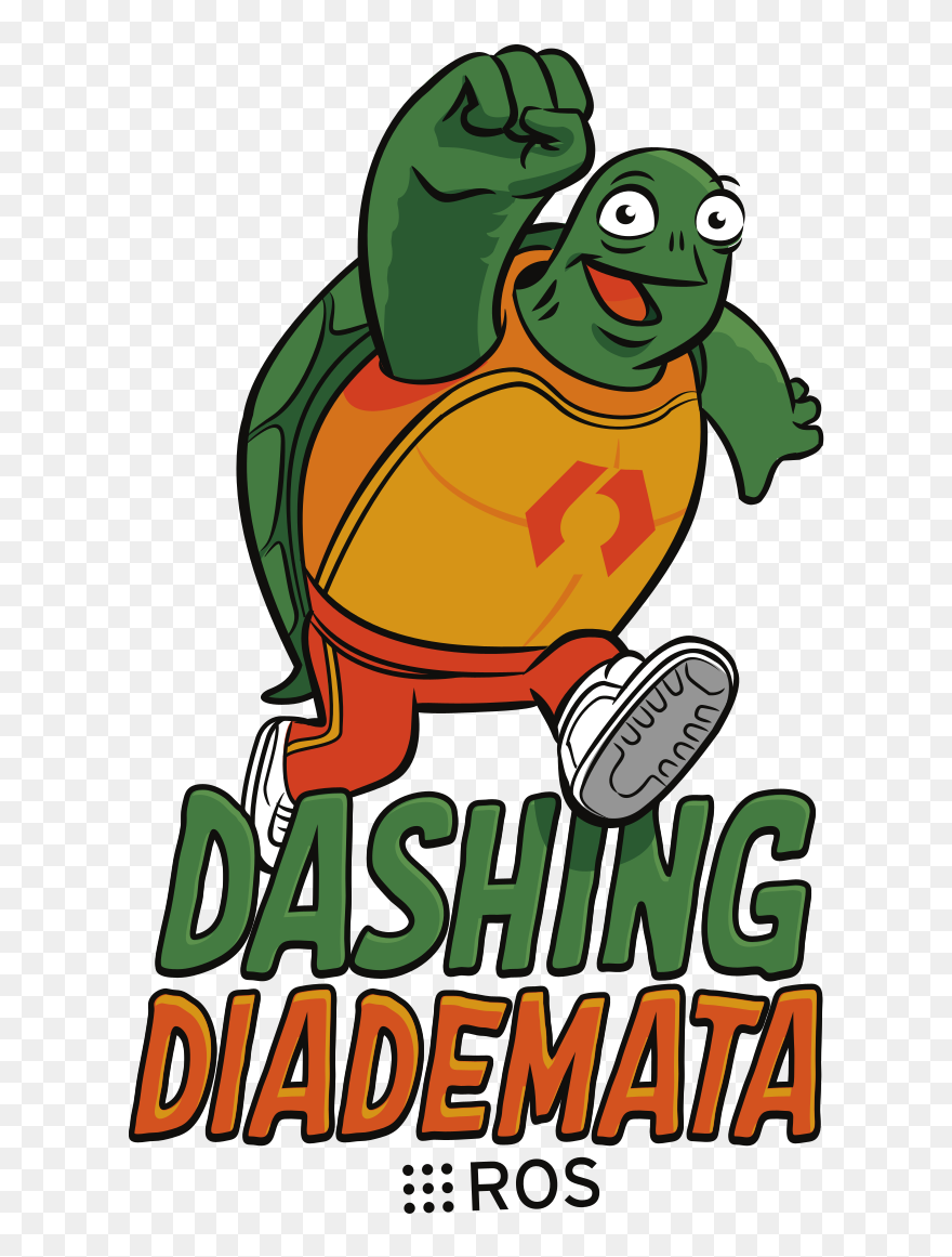 Ros 2 Dashing Diademata Logo Clipart