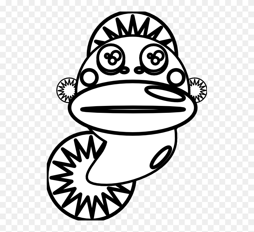Fish Clipart Christmas, Fish Christmas Transparent - Uglyf Ish Graphic - Png Download