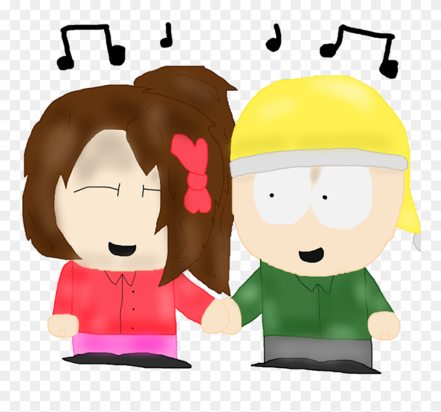 Christmas Caroling Png Transparent Picture - Cartoon Clipart