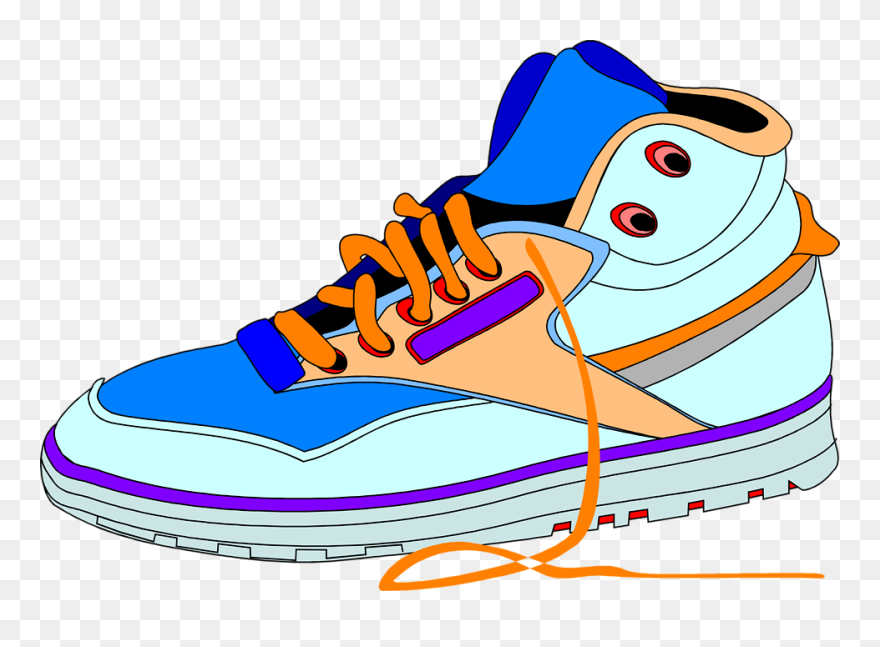 Shoe Sneakers Adidas Converse Clip Art - Sneaker Clipart - Png Download