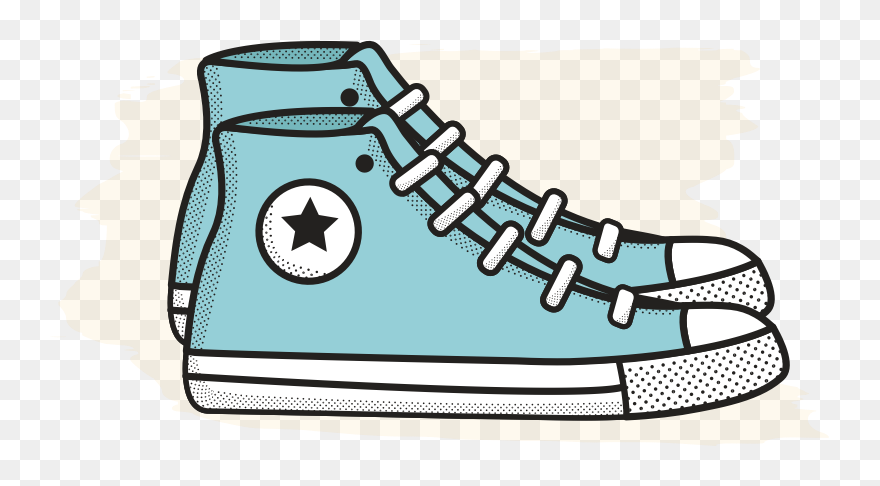 Converse Clip Art - Png Download