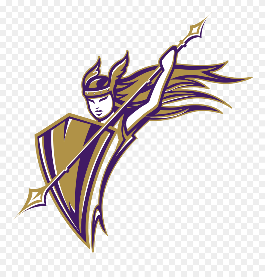 Converse Valkyries Logo - Converse College Valkyries Clipart