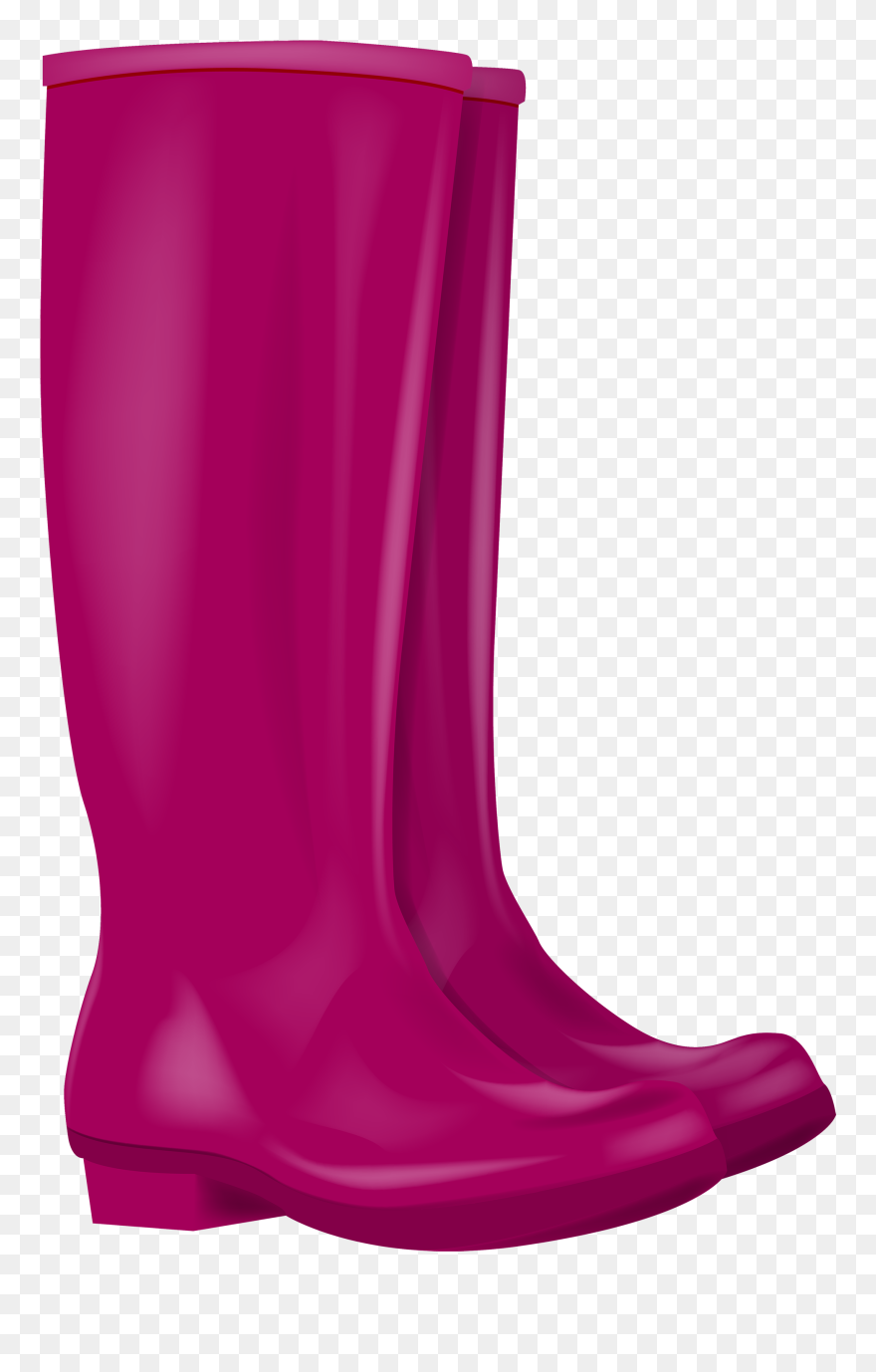 Rain Boots Png - Pink Rain Boots Png Clipart