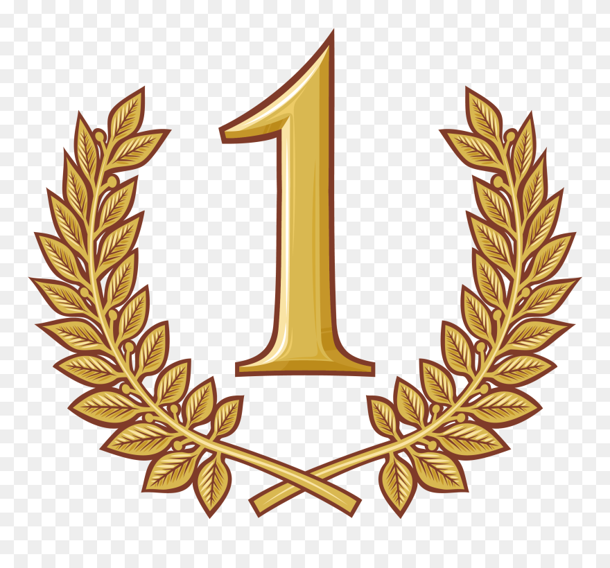 Clipart First Graphic Black And White First Place Png - First Place Transparent Png