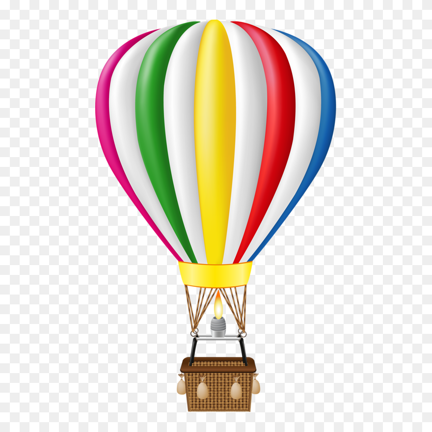 Pin By Girardot On - Hot Air Balloon Clipart - Png Download