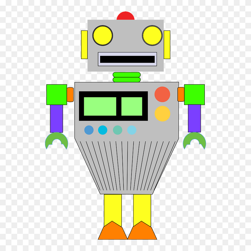 Robot 2015090229 Clipart - Science Fiction Clipart - Png Download