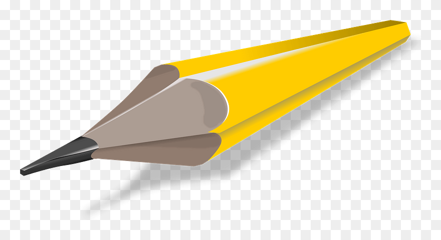 Pencil Clipart - Sharp Pencil Clipart - Png Download