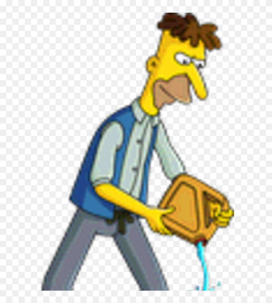 Nope - Simpsons Ugolin Clipart