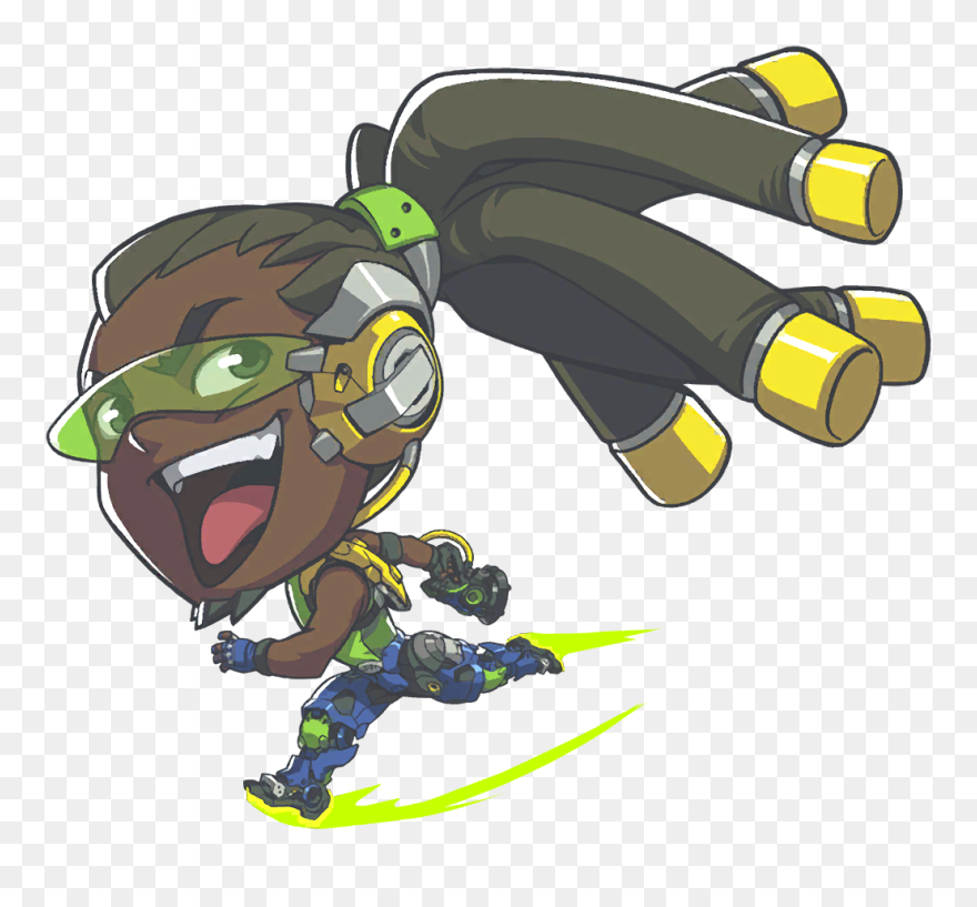 Transparent Wrecking Ball Clipart - Overwatch Lucio Cute Spray - Png Download