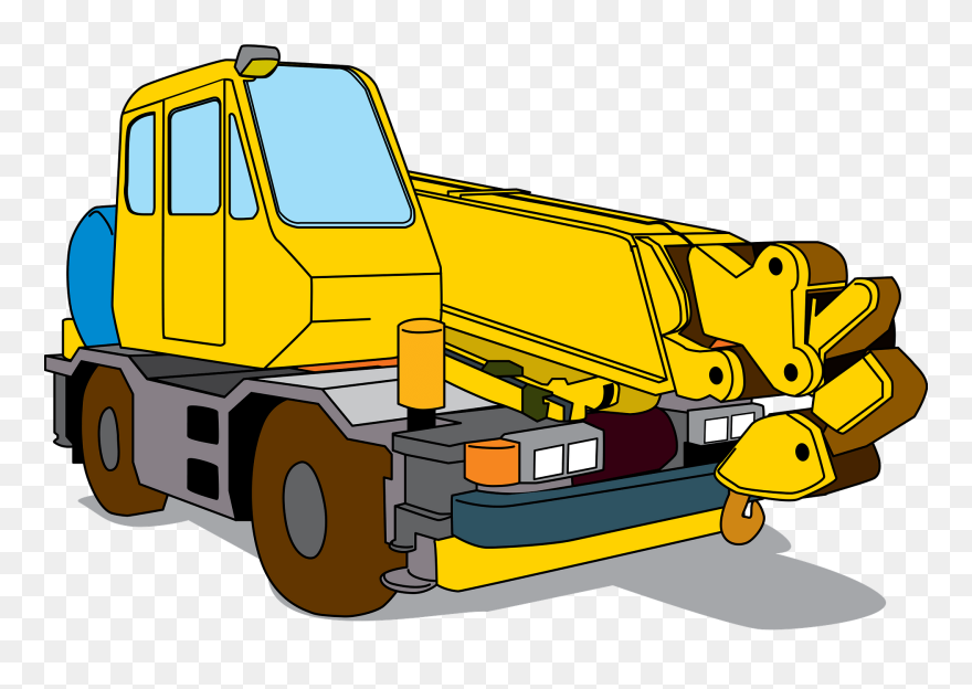 クレーン 車 イラスト 無料 Clipart