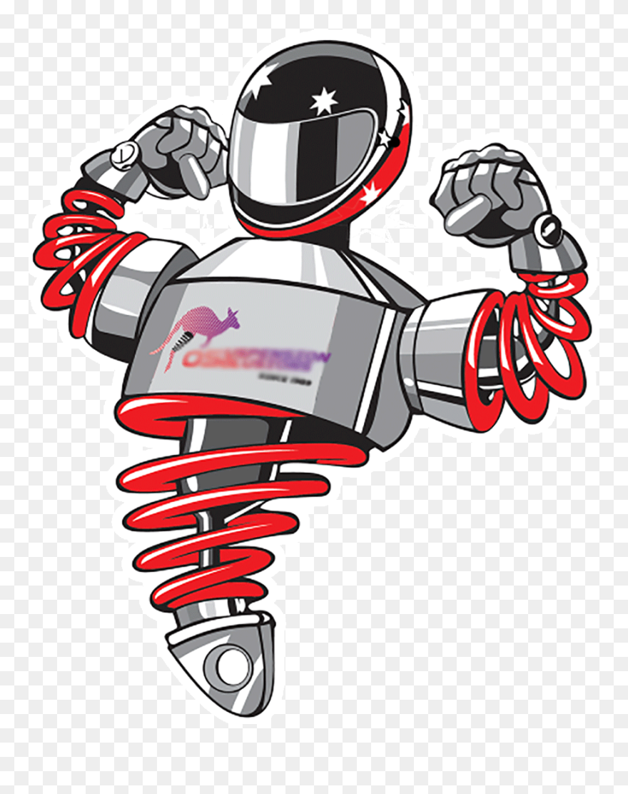 Cartoon Shock Absorber2 - Logo Yss Suspension Clipart
