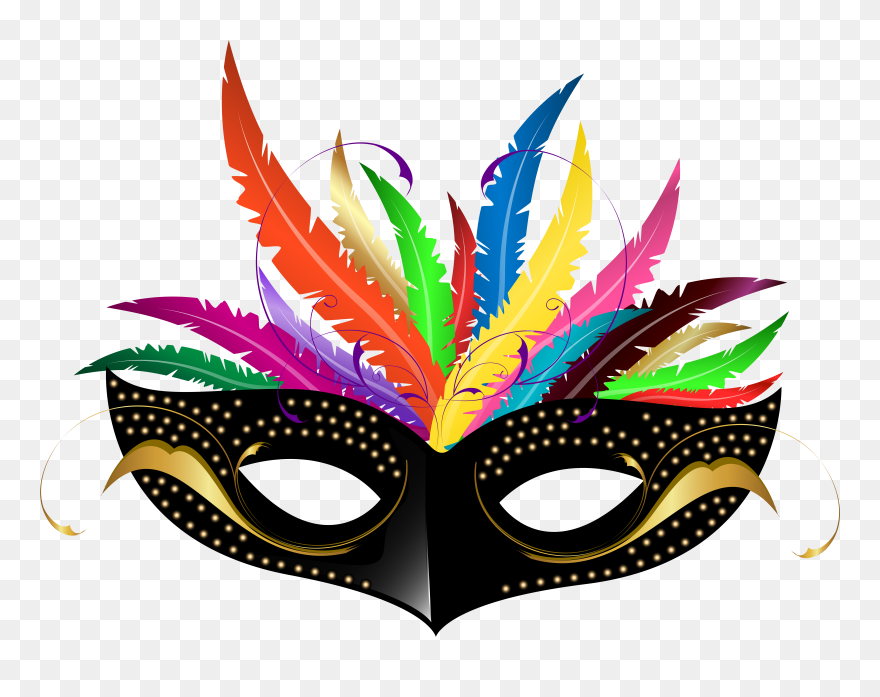 Festival Clipart Carnival Day - Transparent Background Carnival Masks Png