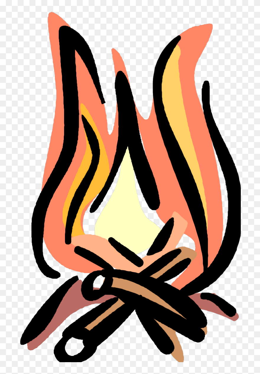 Osterfeuer Clipart - Png Download