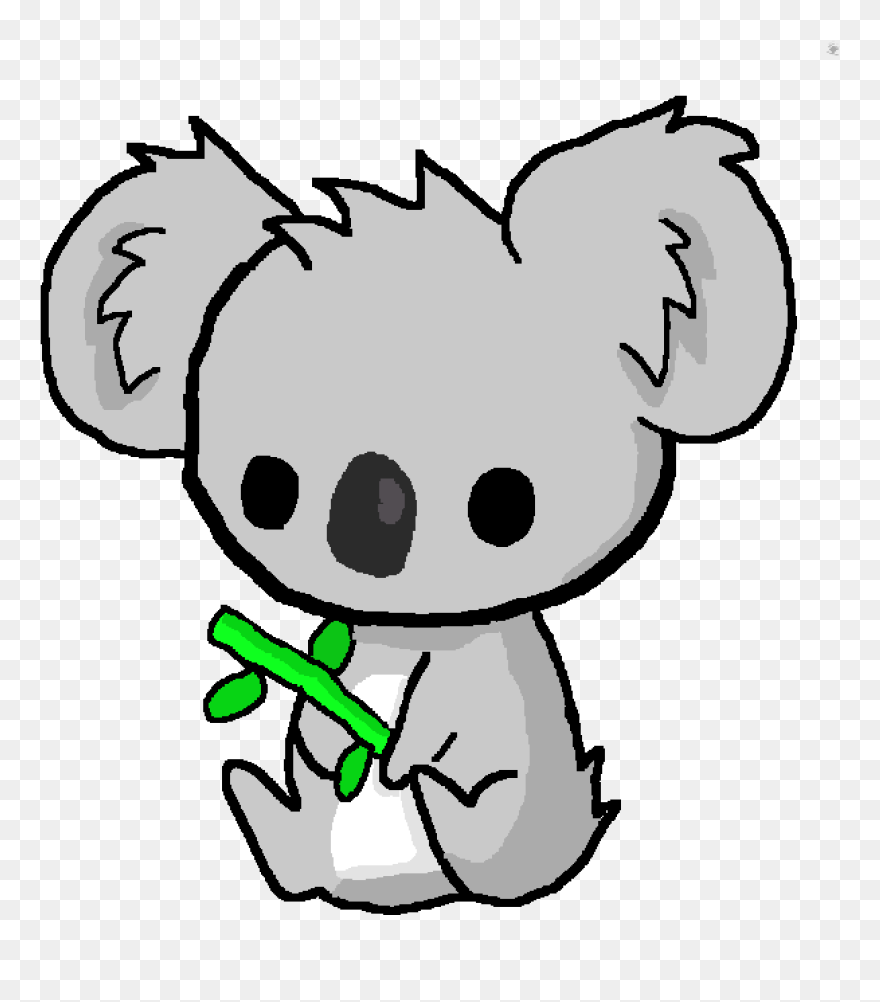 Pixilart - Cute Koala Drawing Easy Clipart