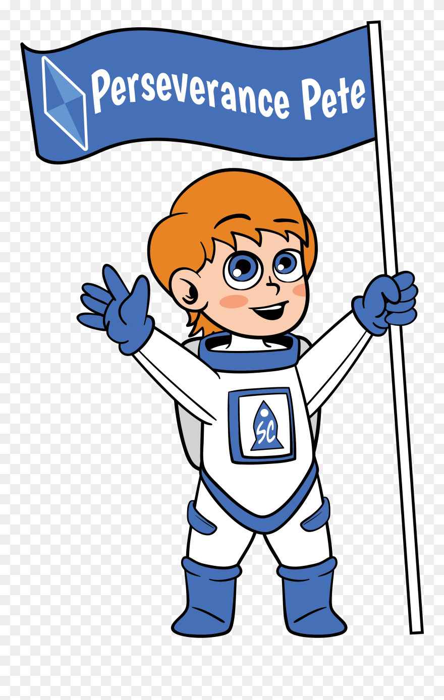 Perseverance Pete Shoal Creek Star Habits Clipart