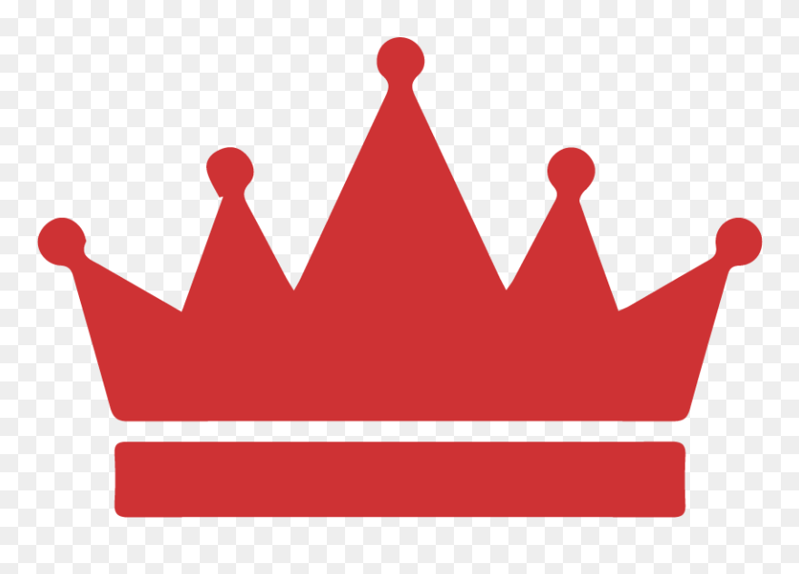 Transparent Red Crown Png Clipart
