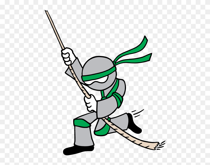 Kids Ninja Warrior Clipart - Png Download