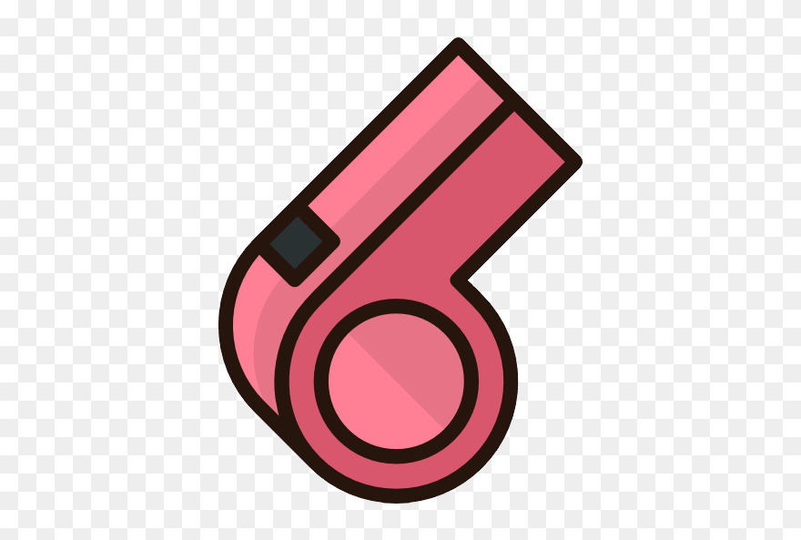 Whistle Png - Pink Whistle Png Clipart