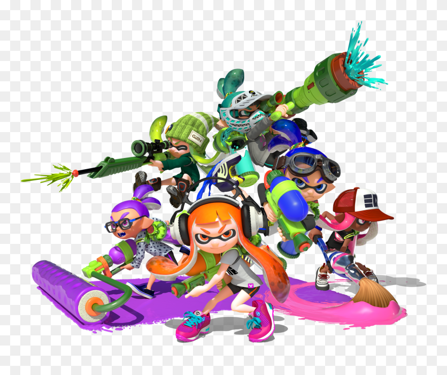 Splatoon Clipart - Splatoon Clip Art - Png Download