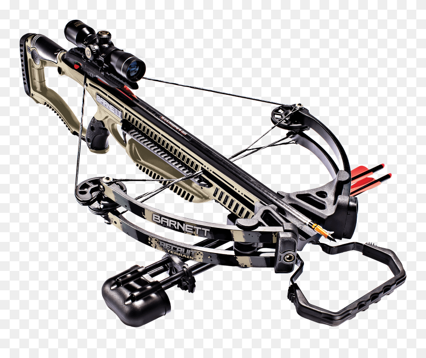 Crossbow Red Dot Sight Bowhunting - Barnett Recruit Terrain Crossbow Clipart