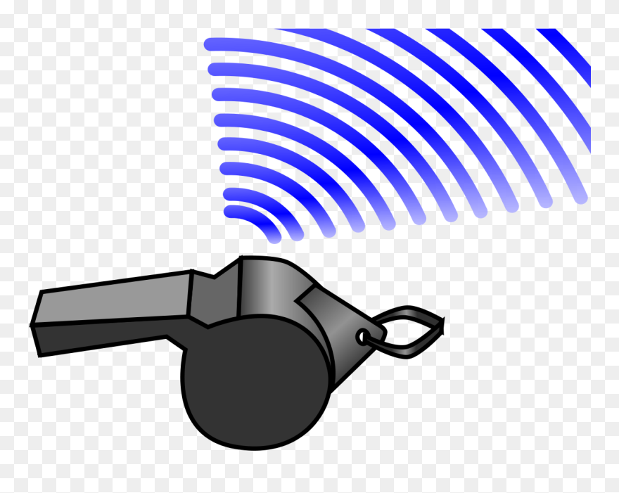 Whistleblower Man Clipart - Png Download