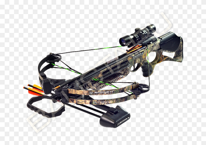 Crossbow Weapon Hunting Red Dot Sight Trigger - Crossbow Clipart