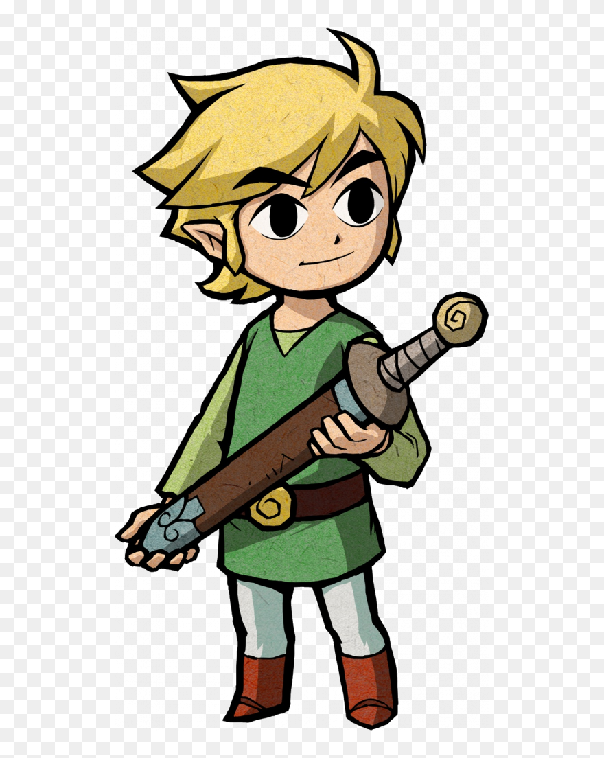 Link The Legend Of Zelda Minish Cap Clipart
