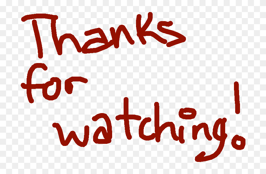 Calligraphy Clipart , Png Download - Thanks For Watching Png Transparent Png