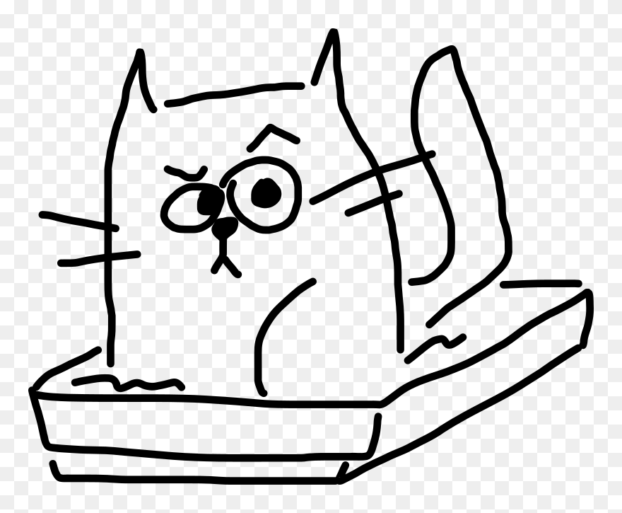 Https Shoutsfromtheabyss Com Hyppo - Clip Art Litter Box - Png Download
