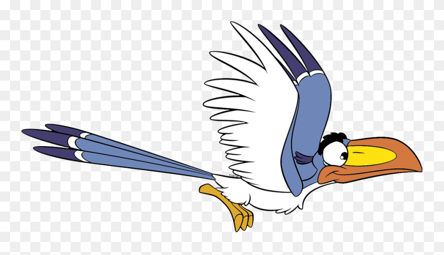Transparent Zazu Png - Zazu Lion King Characters Clipart