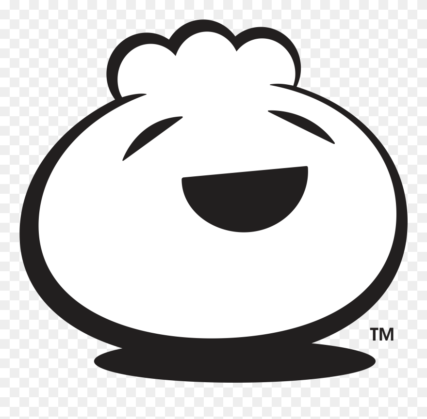 Transparent Burrito Clipart Black And White - Dumpling Black And White - Png Download
