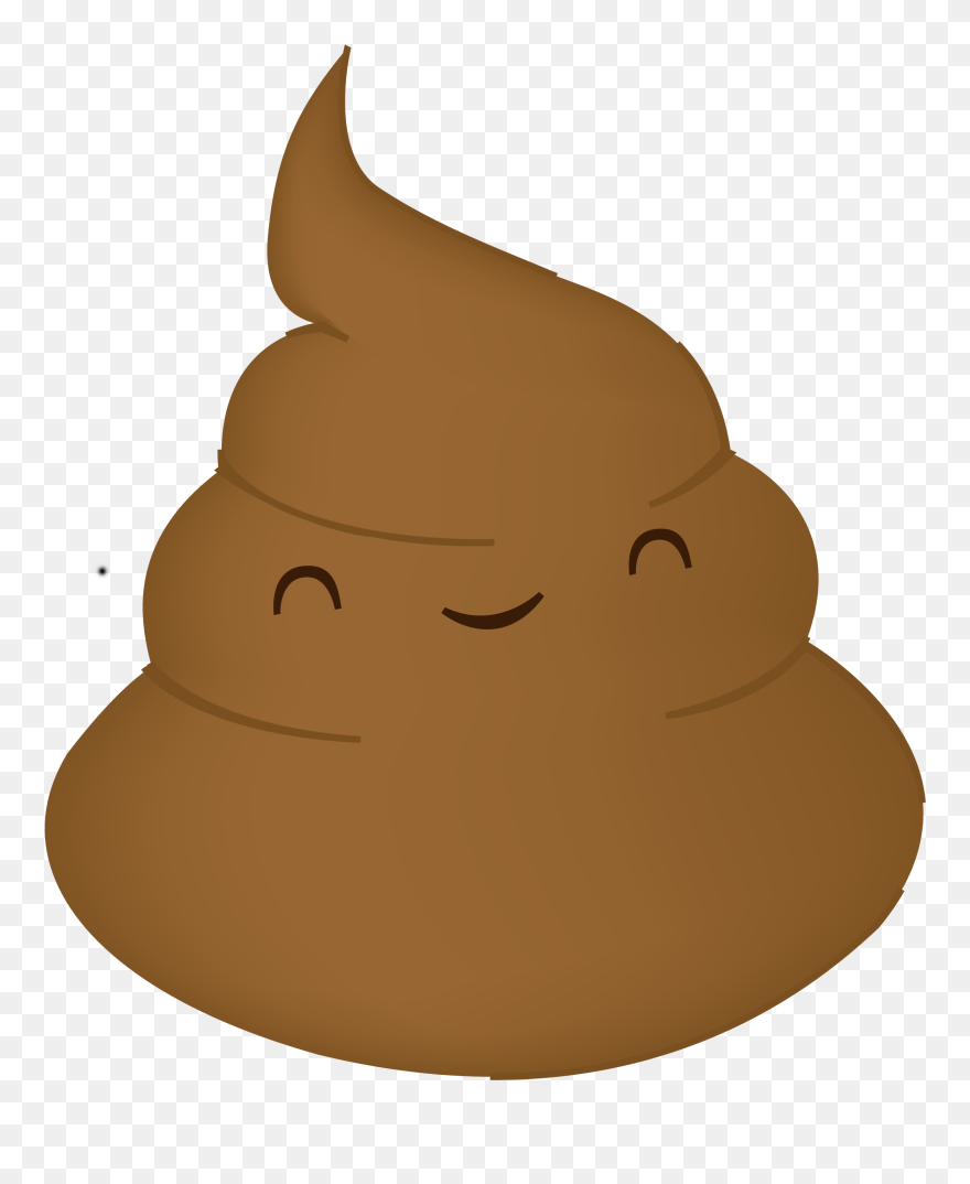 Poop Clipart No Background - Transparent Background Poop Clipart - Png Download