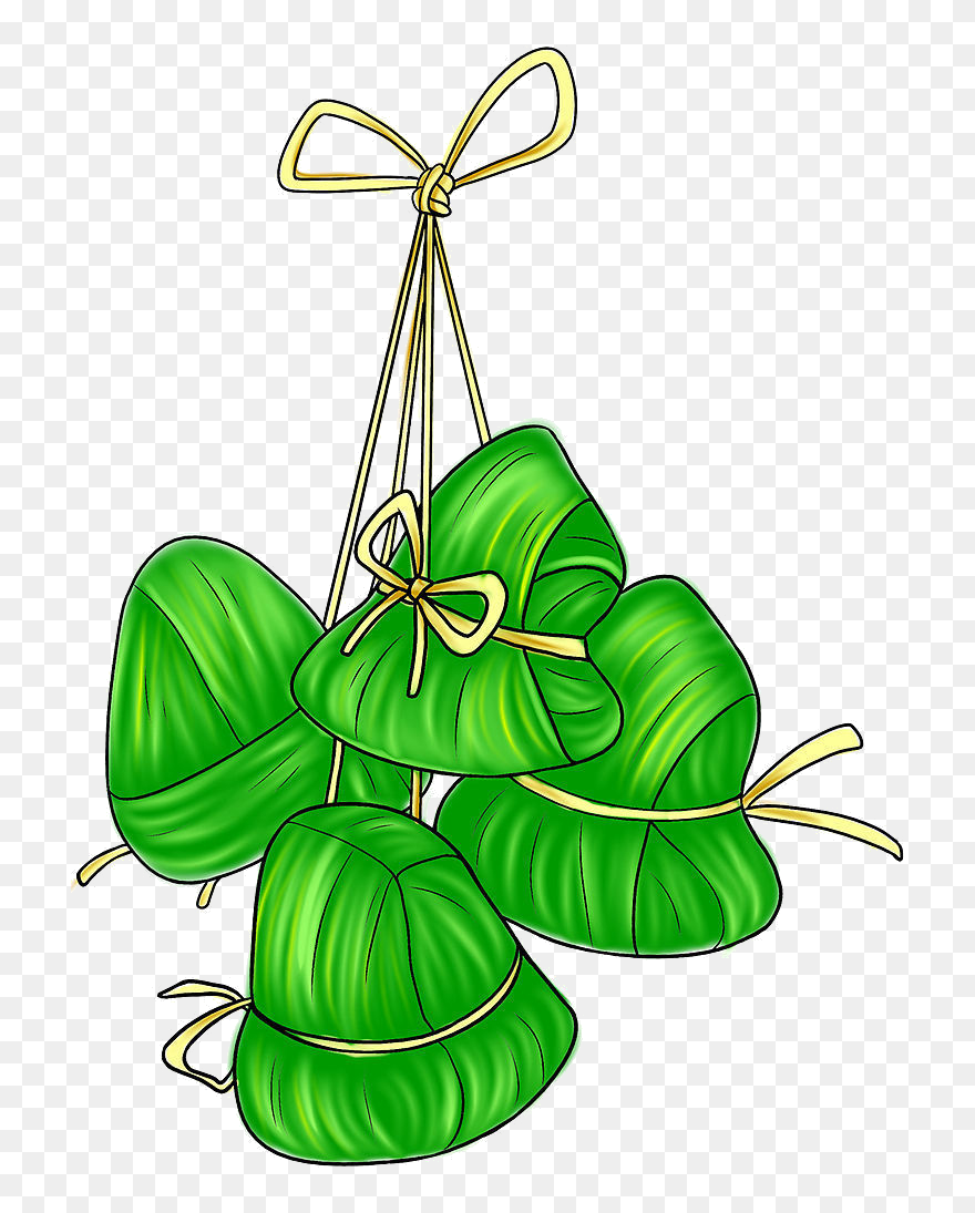 Rice Dumpling07-clr - Chinese Rice Dumpling Clipart - Png Download