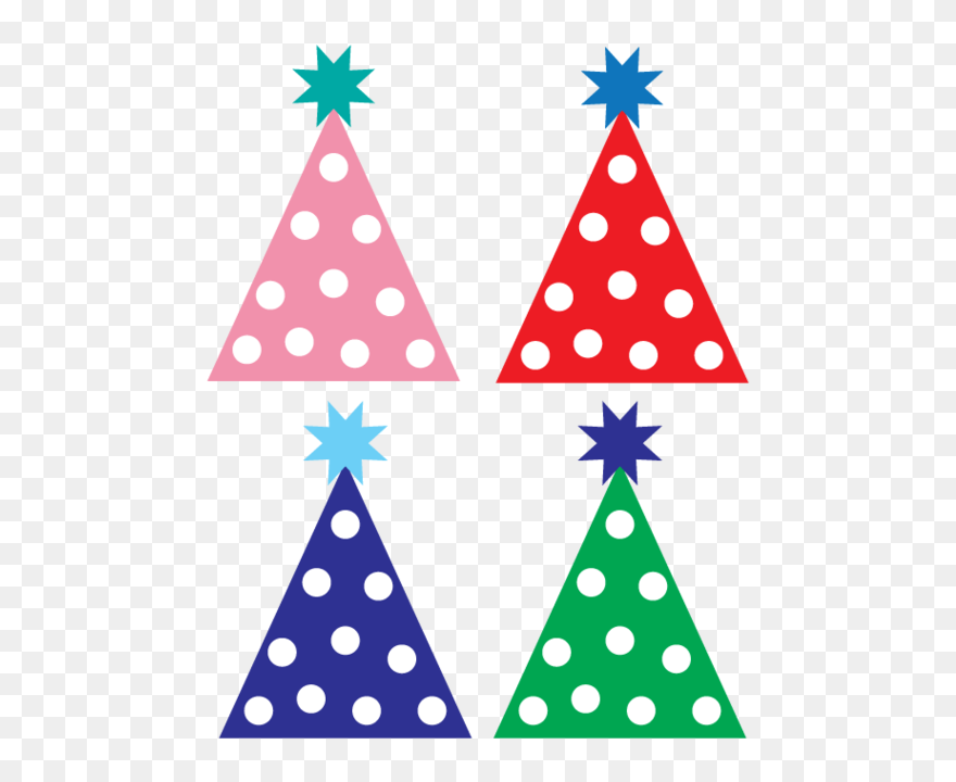 Party Hat Clipart Transparent Background - Clip Art Happy Birthday Hat - Png Download