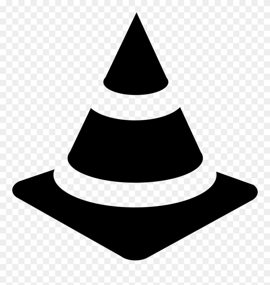 Obstacle - Traffic Cone Icon Png Clipart