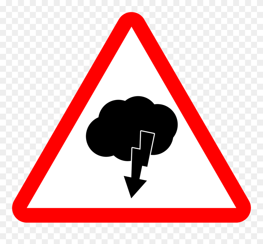 Drill Warning Sign Clipart