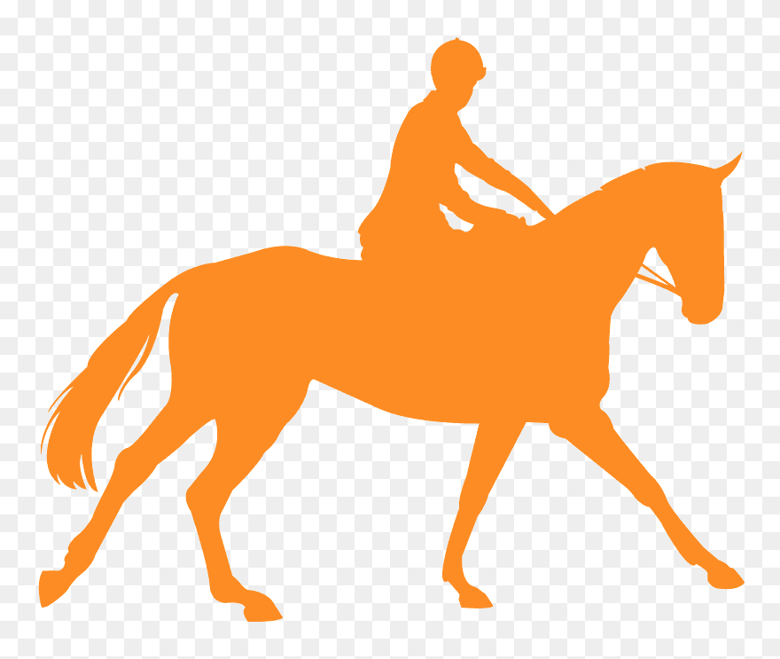 Silhueta Menino Com Cavalo Clipart 5538110 Pinclipart