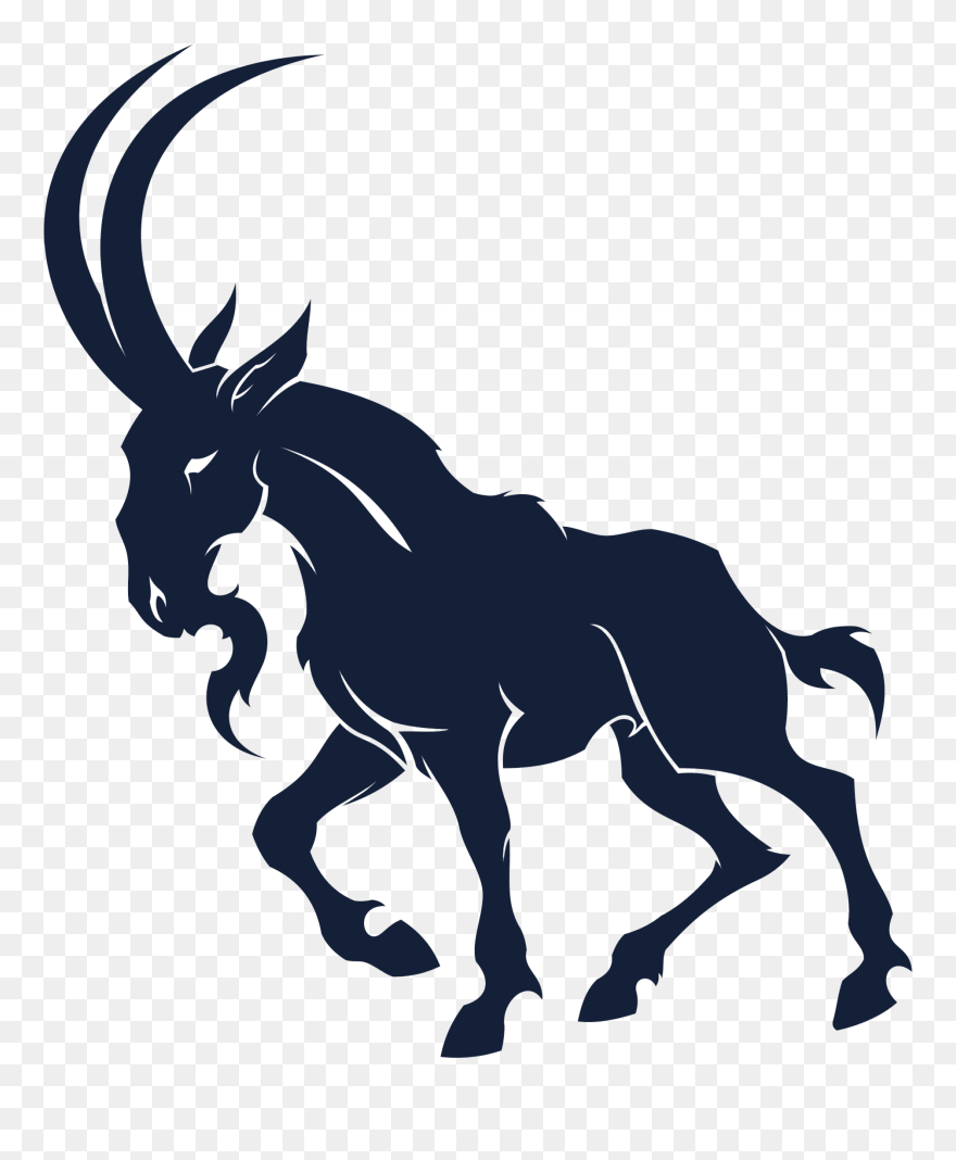 Nigerian Dwarf Goat Sheep Alpine Ibex Antelope - African Mythical Creatures Clipart