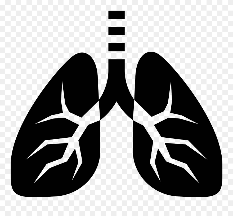 Transparent Breathing Png - Chronic Obstructive Pulmonary Disease Symbol Clipart