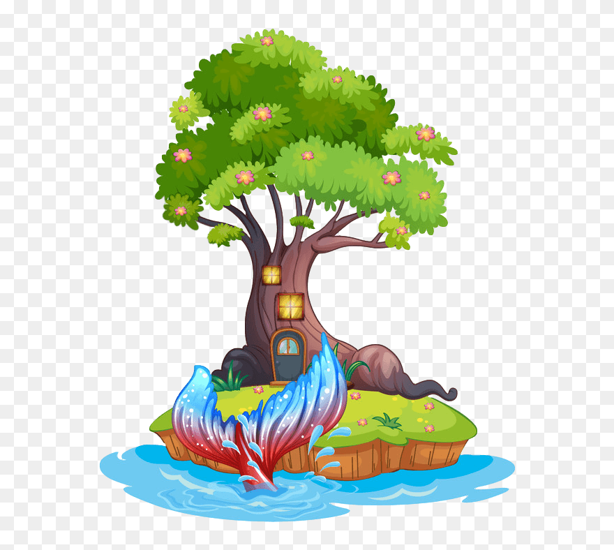 Boys Tree House Clip Art - Png Download