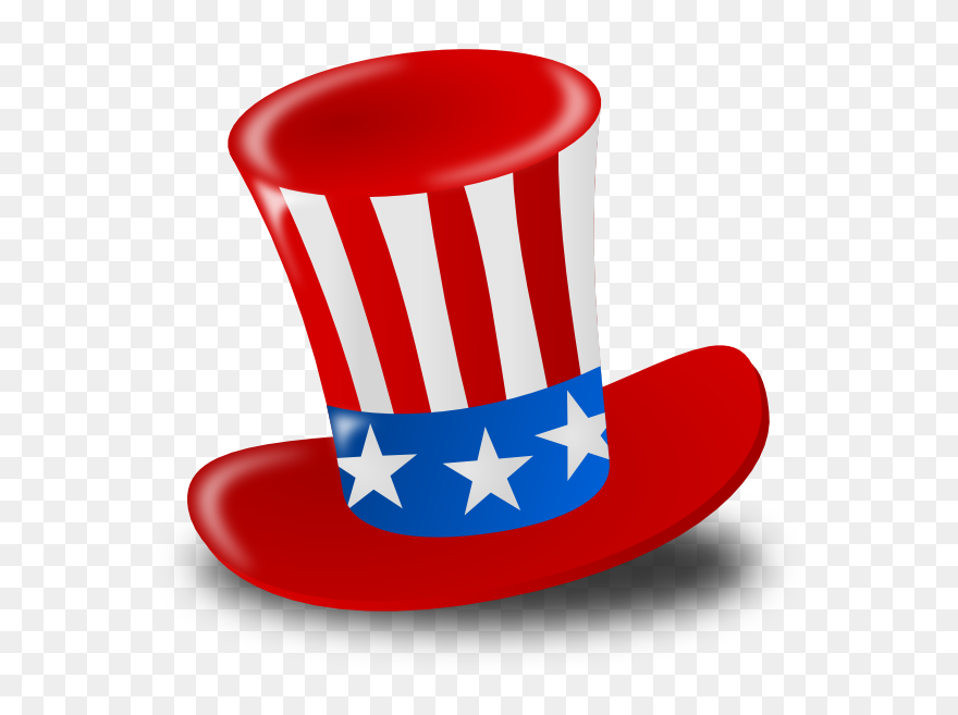 Memorial Day Clipart Flag Cap - Presidents Day Clip Art - Png Download