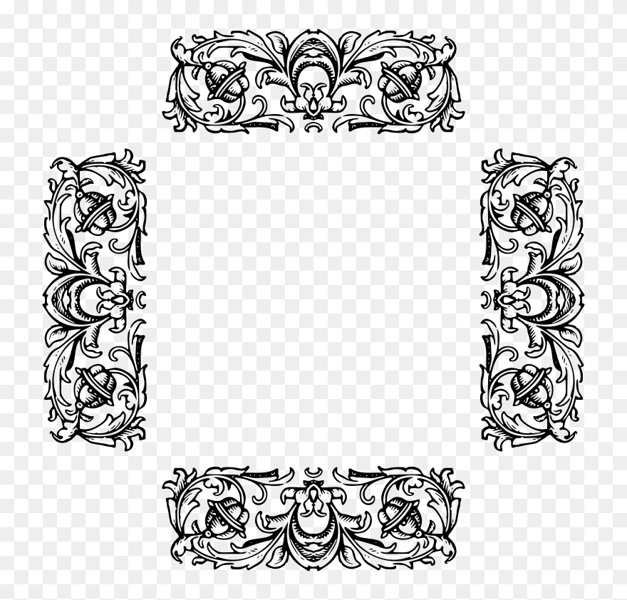 Decorative Divider 23 Extended - Clip Art - Png Download