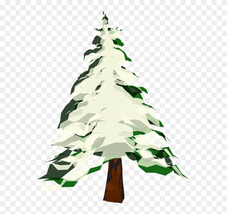 Tree Of Snow Png Clipart