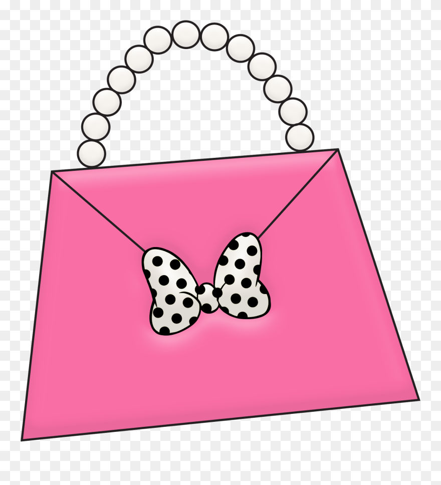 Kit Digital - Minnie Mouse Purse Clipart - Png Download